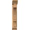 Ekena Millwork Balboa Traditional Smooth Bracket w/ Offset Brace, Western Red Cedar, 5 1/2"W x 22"D x 34"H BKT0604X22X34BOA01SWR - alternate 4